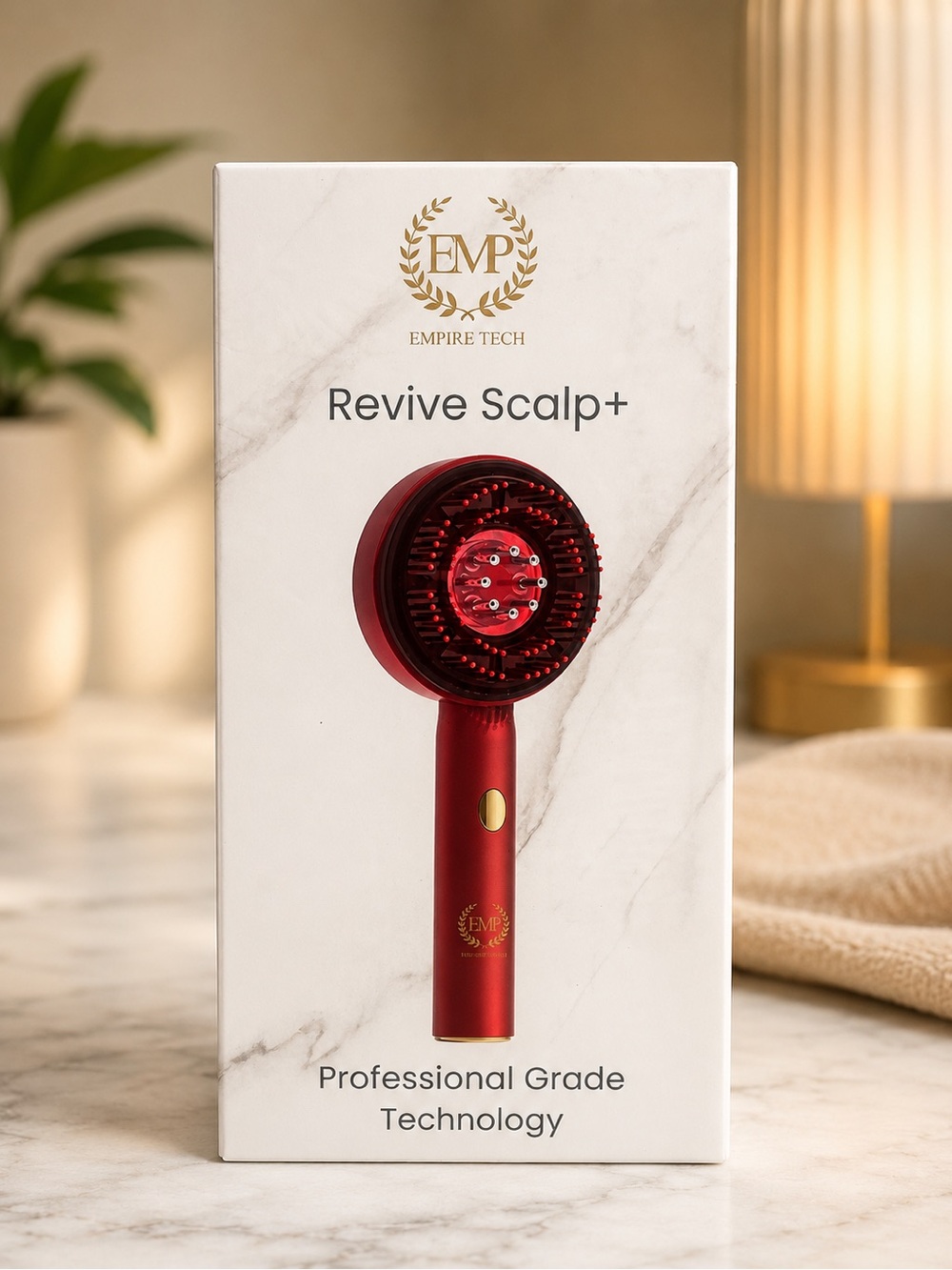 Empire Tech Revive Scalp+ Red Scalp Massager Retail $5000.00